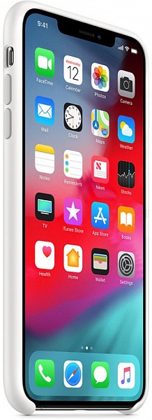 Чехол оригинальный Apple для iPhone Xs (белый)